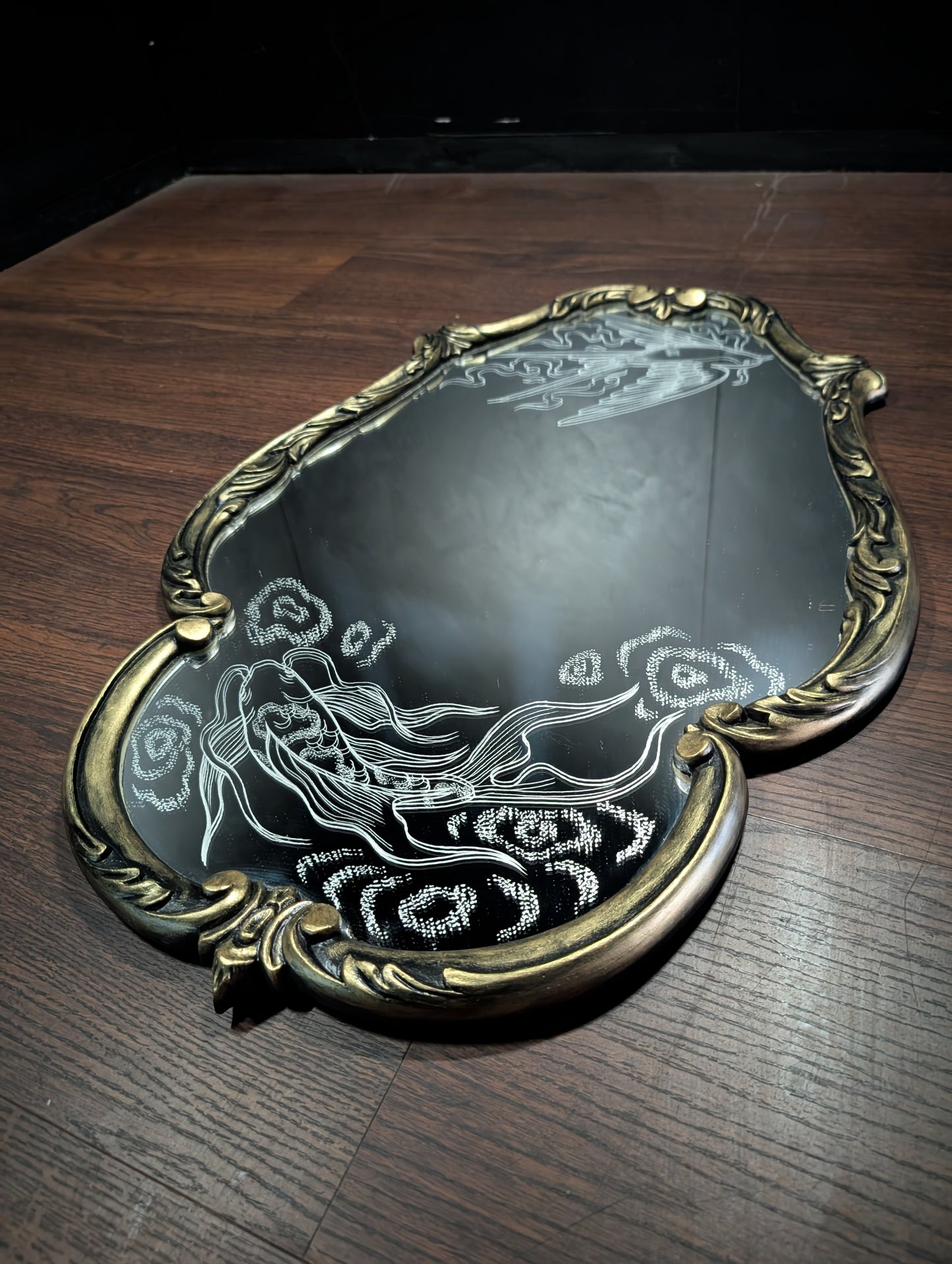 Koi fish and Swallow